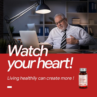 Tech-Alphaco CoQ10 & Magnesium & Vitamin C Softgels